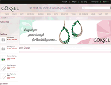 Tablet Screenshot of e-gokselbijuteri.com